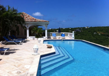Luxury Villa St Martin / St Maarten, Hillside Villa Mediterranean