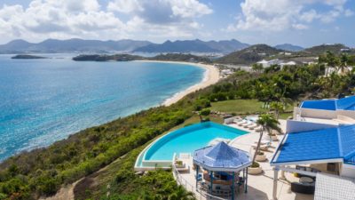 Most beautiful estate in Terres Basses St Martin 14 bedroom on 5 acres overlooking the beach of Baie Rouge