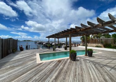 Point Petit Waterfront Villa with Boat Lift,Point Pirouette St. Maarten