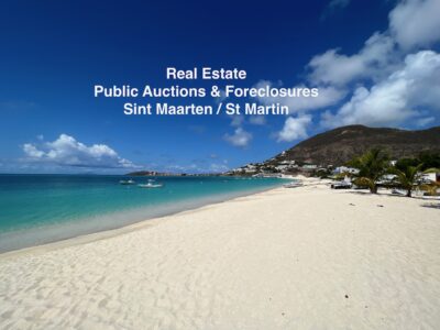 Real Estate Auctions Foreclosures SXM Sint Maarten St Martin