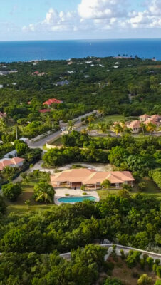 Villa Lowlands Terres Basses 3 BR Private pool separate cottage over 2 acres property - Exclusive real estate St Martin FWI